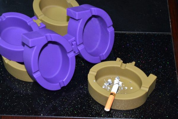 customized silicone ashtray SY416