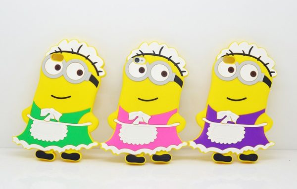 2014 hot selling Despicable Me silicone case[SY0085]