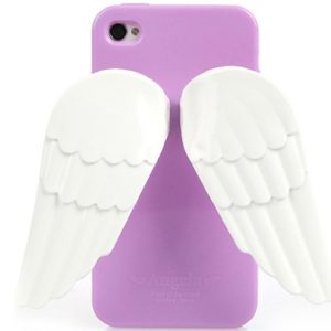 Angel Wings silicone iphone case[SY0095]