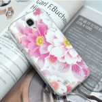 Flower silicone case for samsung[SY00110]