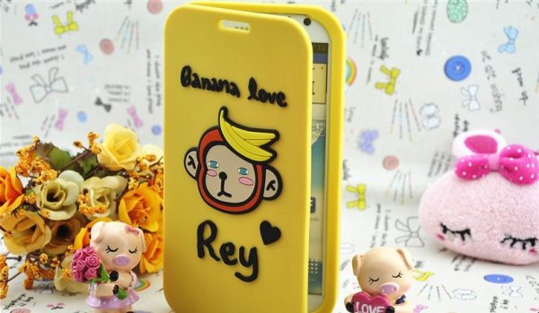 clamshell phone silicone case for samsung[SY00116]