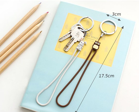 abundant Silicone Keychain[SY445]
