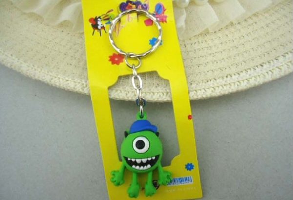 cartoon monster Silicone Keychain[SY448]