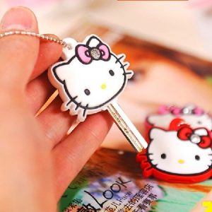 cute KT Silicone Keychain[SY451]