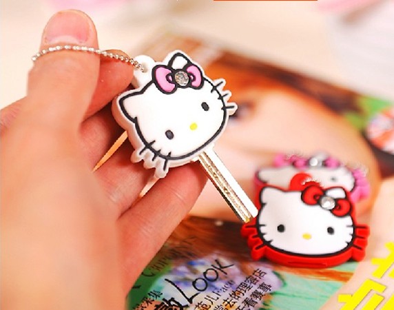 cute KT Silicone Keychain[SY451]