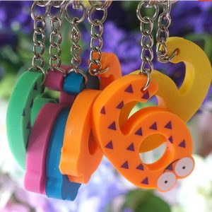 cute figure Silicone Keychain[SY452]