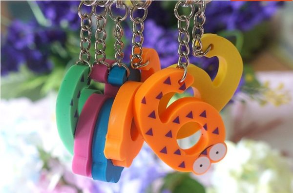 cute figure Silicone Keychain[SY452]