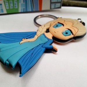 cute queen Silicone Keychain[SY454]