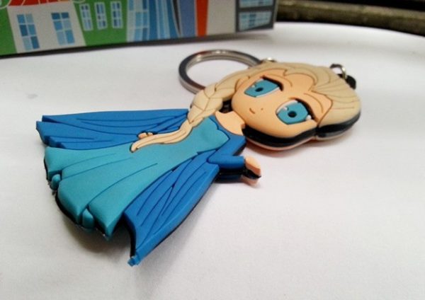 cute queen Silicone Keychain[SY454]
