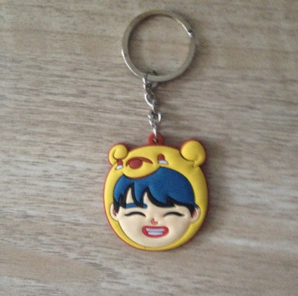 cute boy Silicone Keychain[SY456]