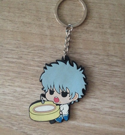 cute cartoon figure Silicone Keychain[SY458]