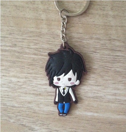 cartoon cool boy Silicone Keychain[SY463]