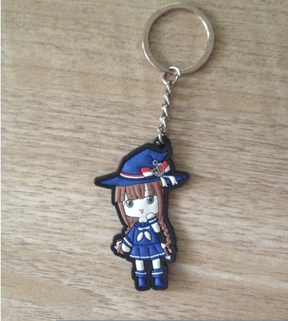 cartoon cool boy Silicone Keychain[SY464]