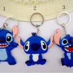 cartoon Stitch Silicone Keychain[SY472]