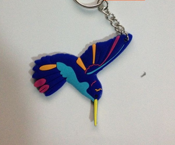 cartoon bird Silicone Keychain[SY475]