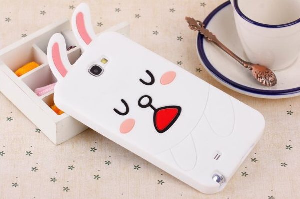 funny silicone case for samsung[SY00118]