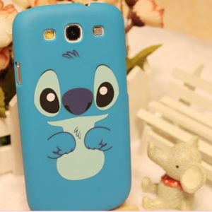 funny stitch silicone case for samsung[SY00121]
