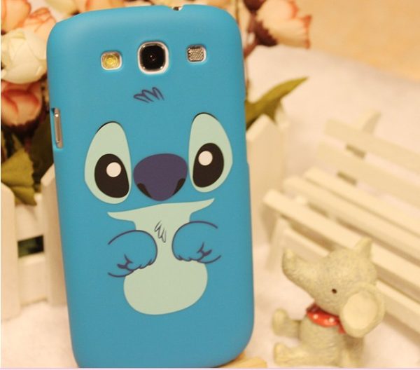 funny stitch silicone case for samsung[SY00121]