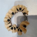 custom silicone bead bracelet wristband