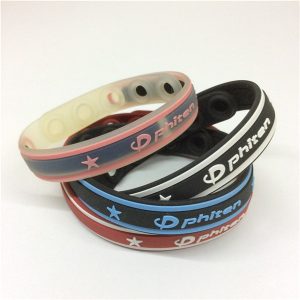 Christmas Gifts OEM custom silicon bracelets [SY185]