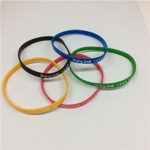 Customize christmas gifts silicon injection bracelets [SY185]