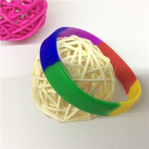 solid embossed silicone wristband [SY210]