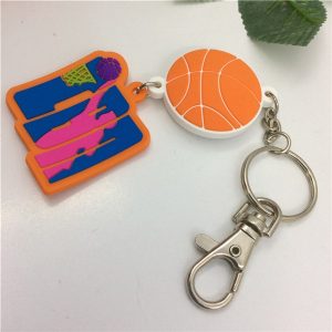 cartoon personality girl Silicone Keychain[SY477]