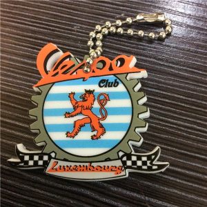 cartoon basketball Silicone Keychains