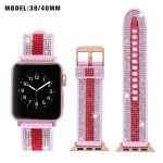 Bling Watch Band Diamond Apple Strap