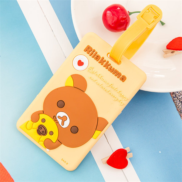 Silicone Luggage Tag Animal Baggege Tag