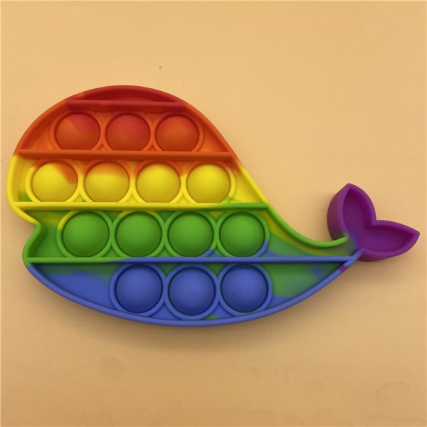 Portable Fidget Sensory Toys Pop it