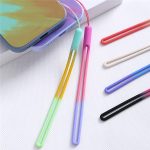 Phone Silicone Strap Clip Soft Lanyard