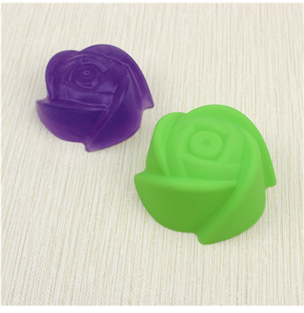 Soap Moulds Silicone Mold Rose Shape