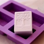 Silicone Soap Mold Tray Tree Shape
