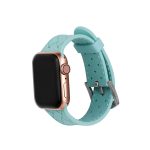 Woven Watchband Silicone Rubber Strap