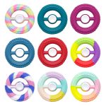 Silicone Hand Grips Fidget Spinners Toy
