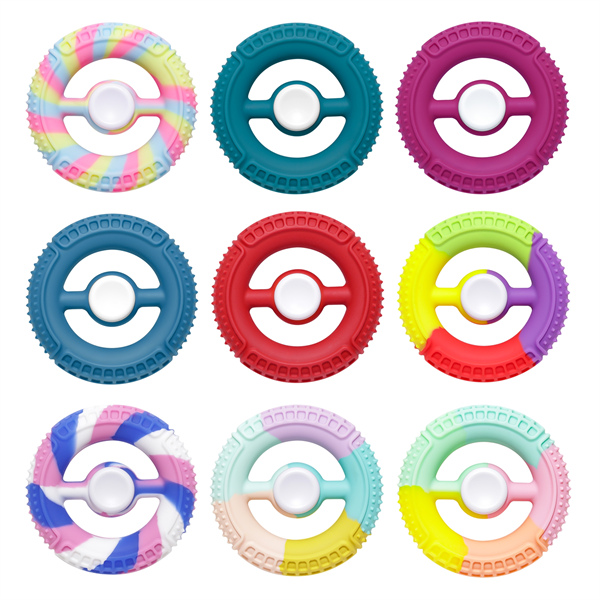 Silicone Hand Grips Fidget Spinners Toy