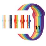 Silicone Apple Watchband Colorful Strap