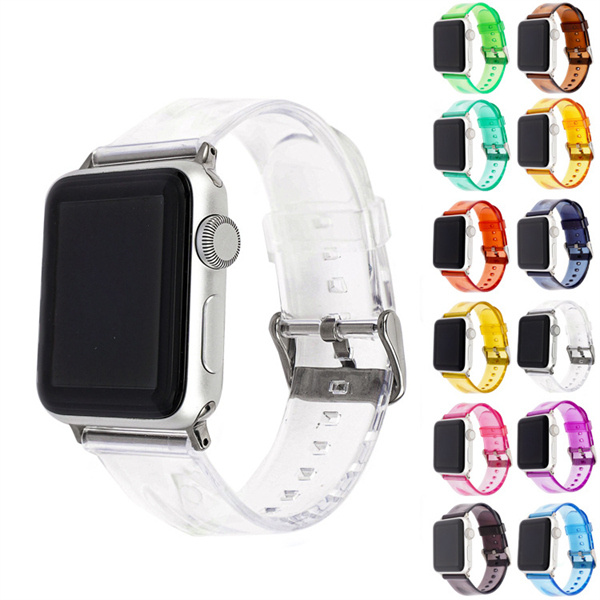 Apple Watch Band Transparent TPU Strap