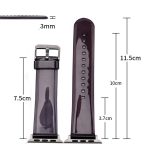 transparent apple watch band (2)