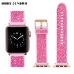 Diamond Apple Watch Band Silicone Strap