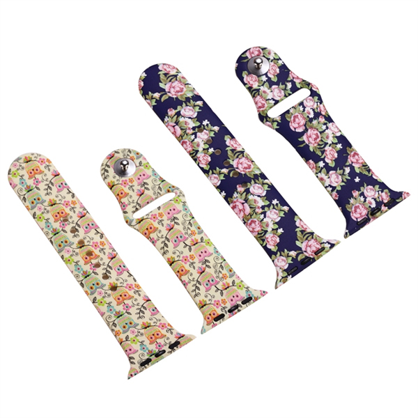 Print Watch Band Silicone Printed Band