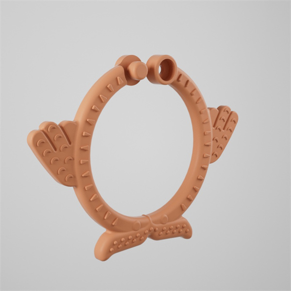 Fish Shape Silicone Teething Toy for Babies