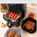Air Fryer Pan Basket Baking Liner (2)