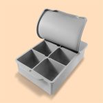Ice Cube Mold Big 6 Cells Square Shape (2)