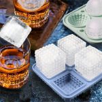 Silicone Ice Cube Mold 4 Grids Round (3)