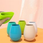 Silicone Wine Cups Water Coffee (2)