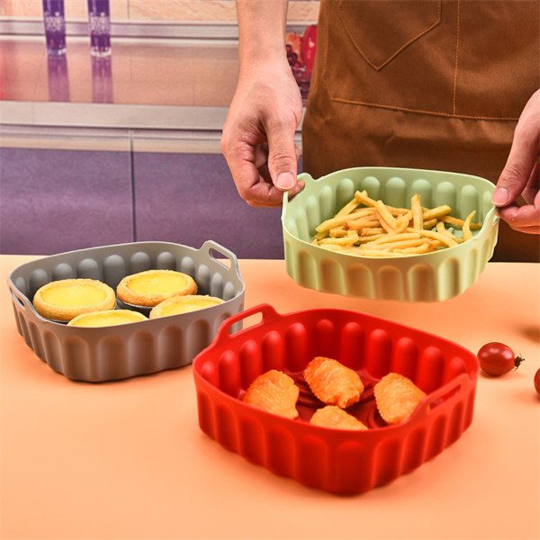 Square Air Fryer Liner FDA Bakeware (1)
