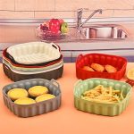 Square Air Fryer Liner FDA Bakeware (2)