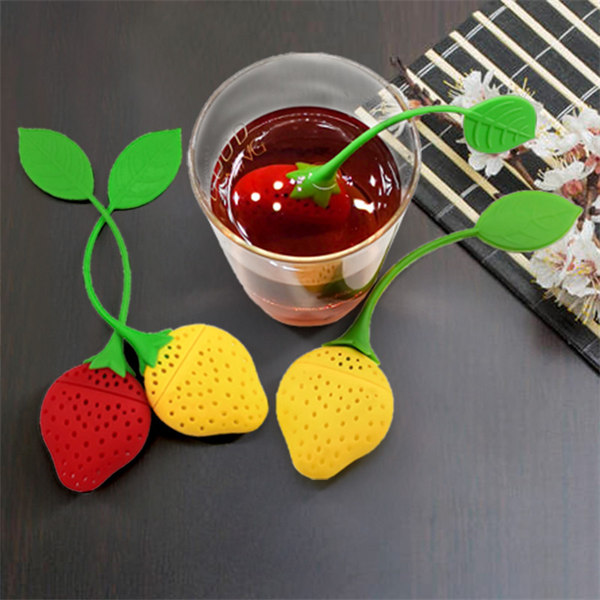 Strawberry Tea Infuser Filter Bag (1)